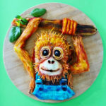 Food Art Animals - Orangutan