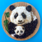 Food Art Animals - Pandas