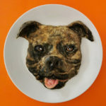 Food Art Animals - Pitbull Dog