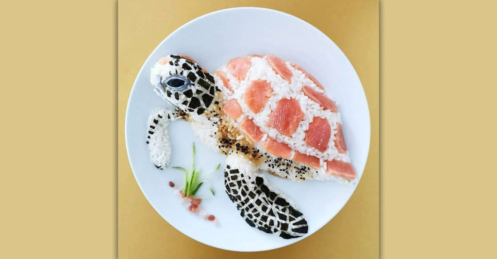 Food Art Animals - Turtle