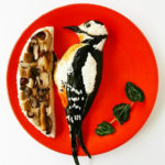 Food Art Animals - Woodpecker