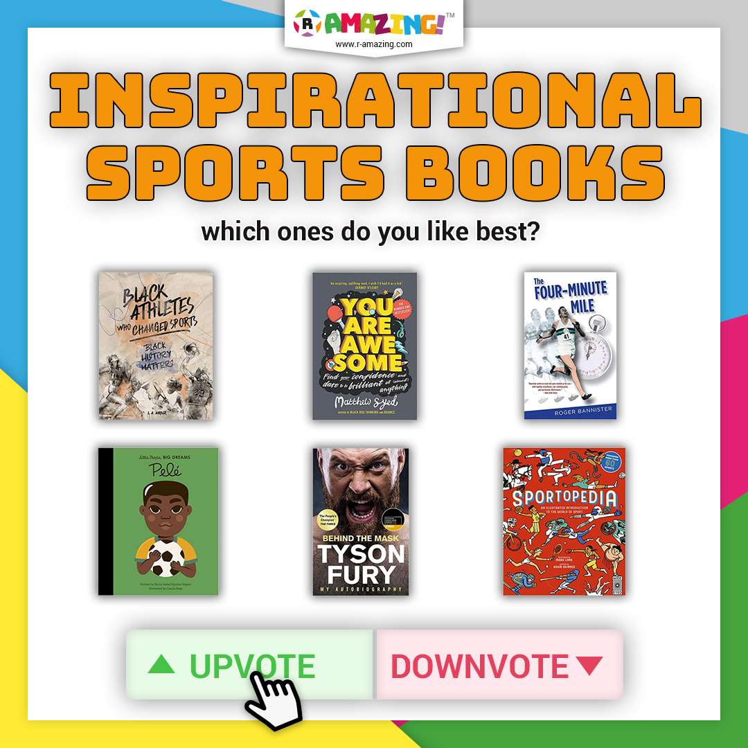 Inspiring Sports Books - R Great!