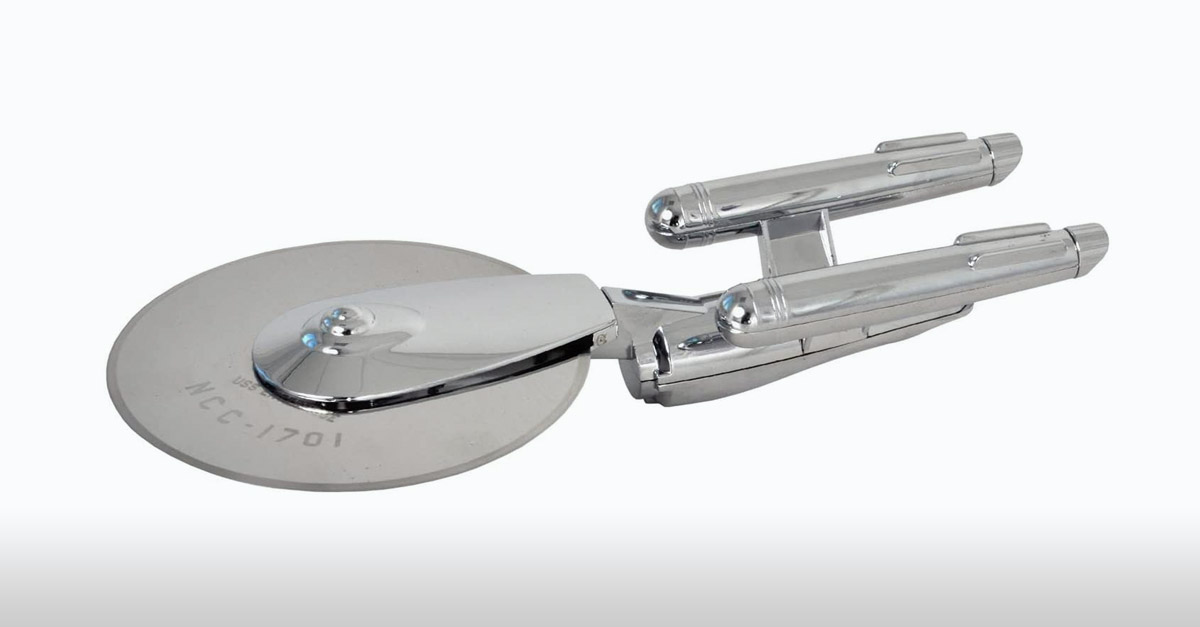Amazing Pizza Cutters - Star Trek USS Enterprise NCC 1701
