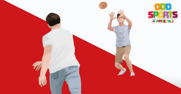 Odd Sports - Egg Throwing