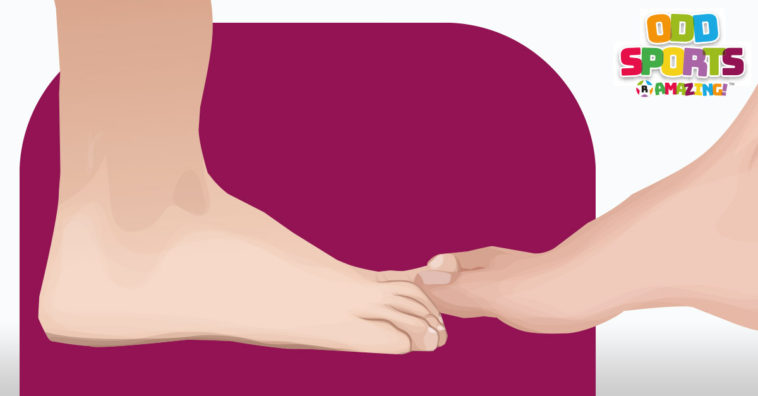 Odd Sports - Toe Wrestling