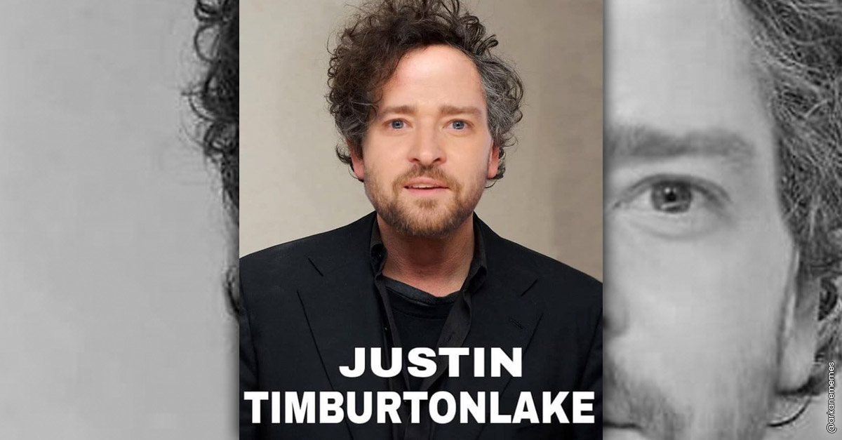Celebrity Mashups - Justin Timburtonlake