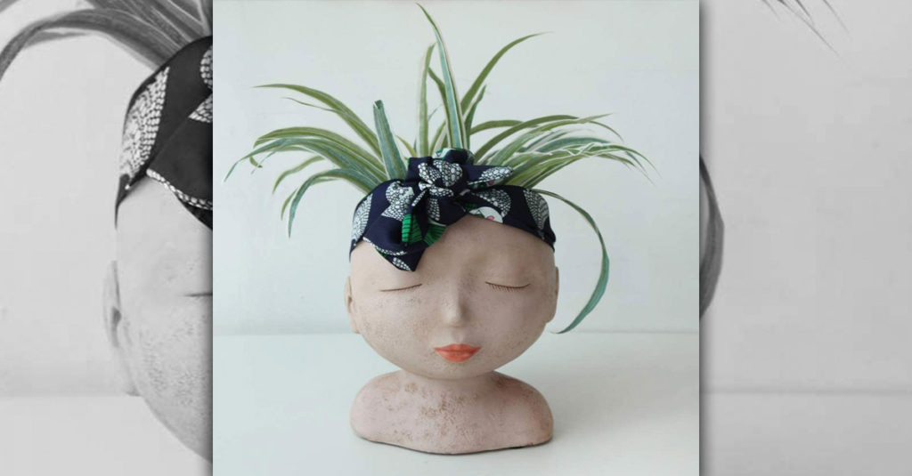 Female Head Planter