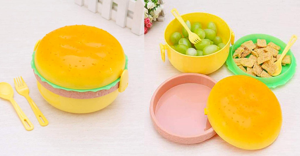 Amazing Lunch Boxes - Burger Lunch Box