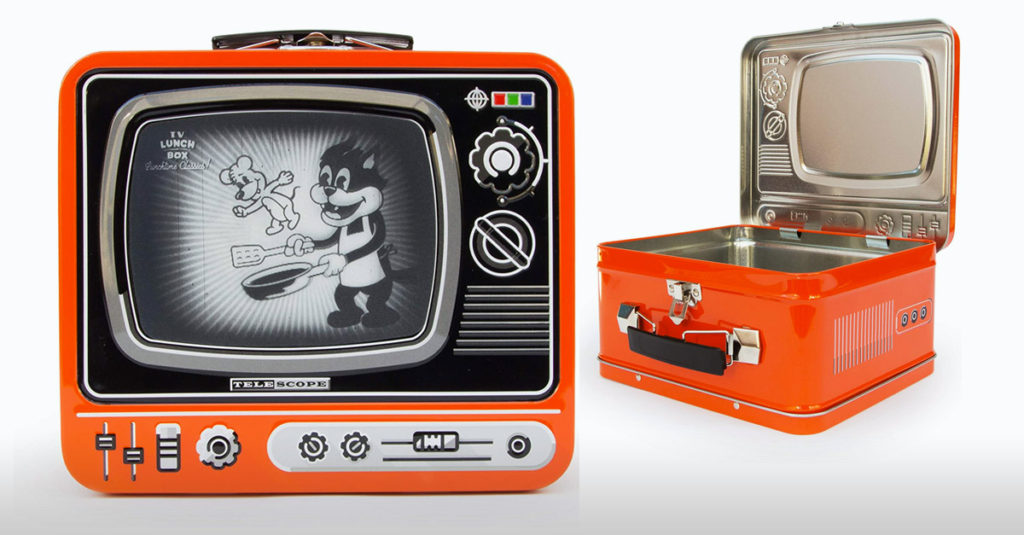 Amazing Lunch Boxes - Retro TV Lunch Box