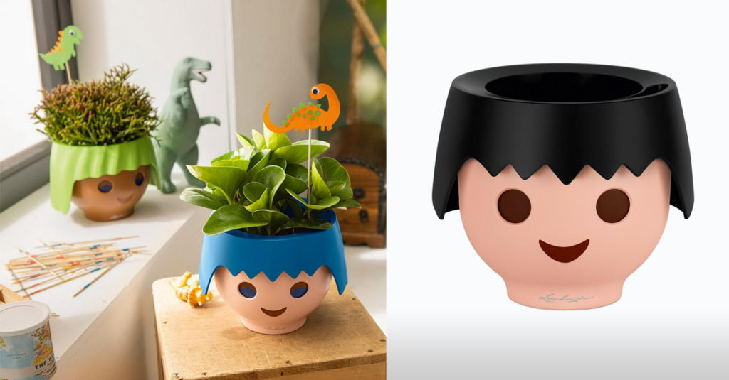 Interactive Face Plant Pot