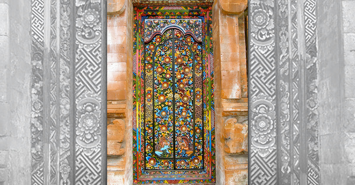 Amazing Doors - Door in Bali, Indonesia