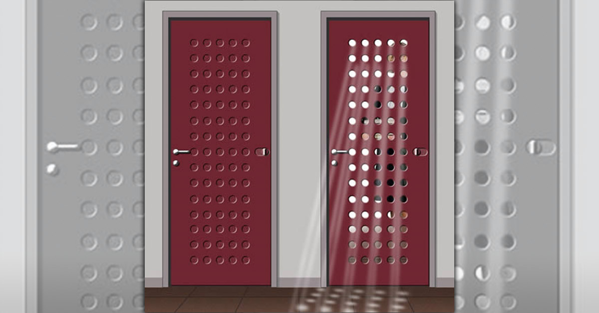 Amazing Doors - Holes and Light Door