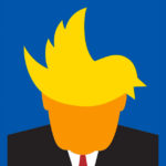 Noma Bar Designs - Donald Trump and Twitter Hair