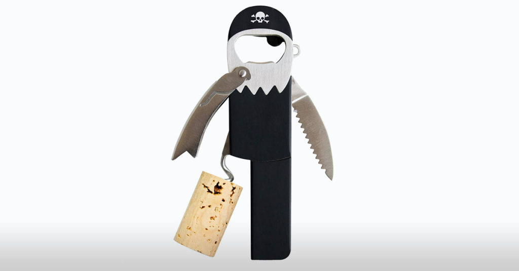Pirate Bottle Opener