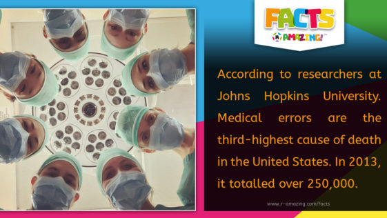 R Amazing! Facts - Medical Errors