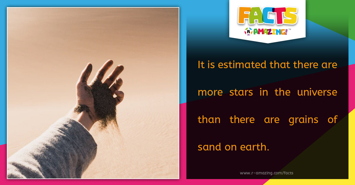R Amazing! Facts - Stars and Grains of Sand