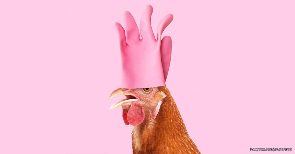 Mixing Concepts - Rubber Glove and Chicken
