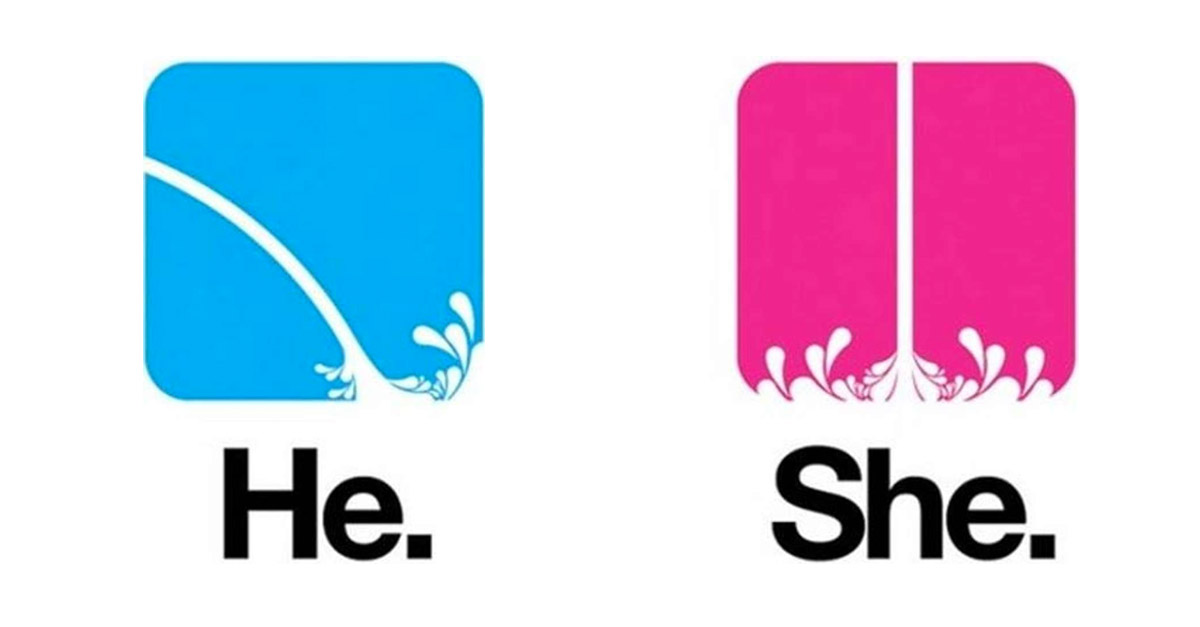 Wee Splash Toilet Door Sign