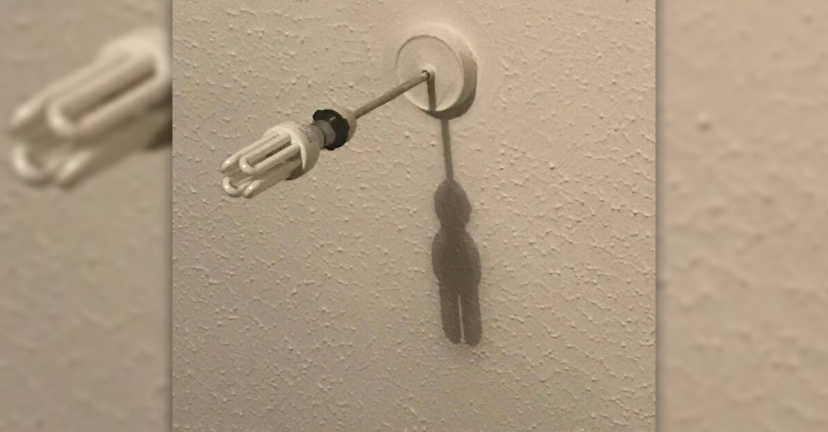 Lightbulb Hangman Shadow