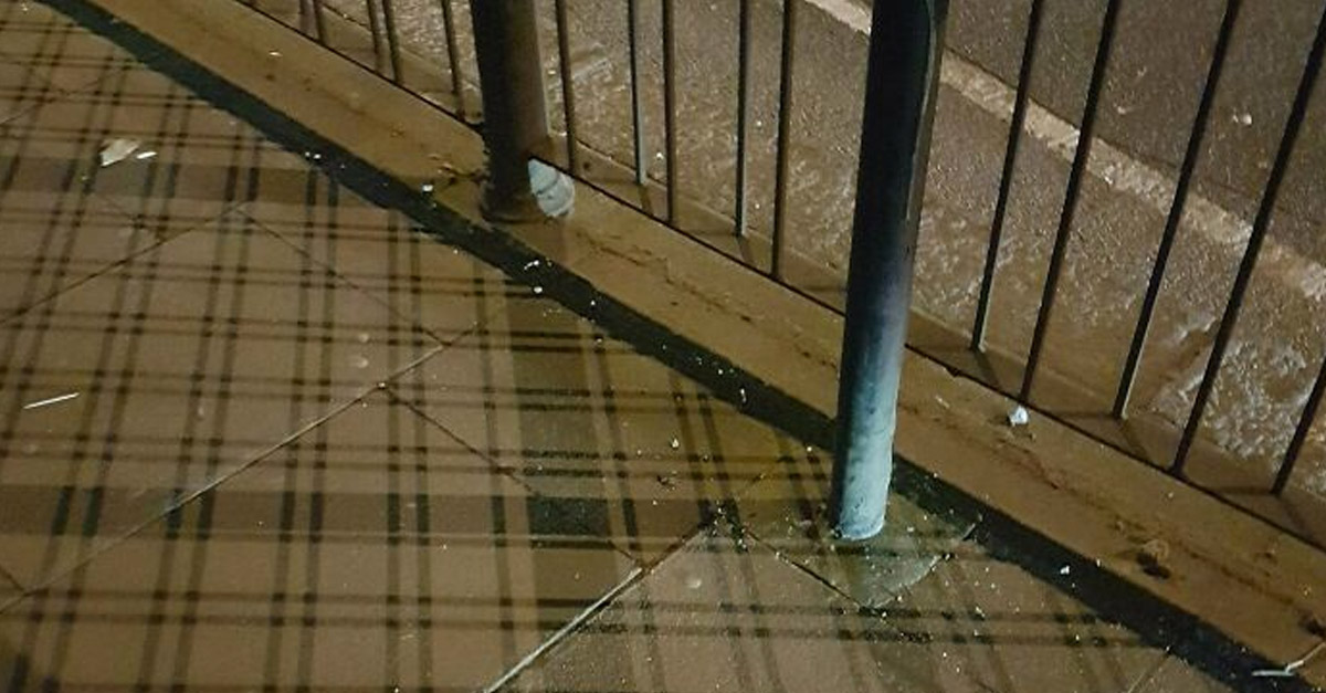 Railings Tartan Shadows