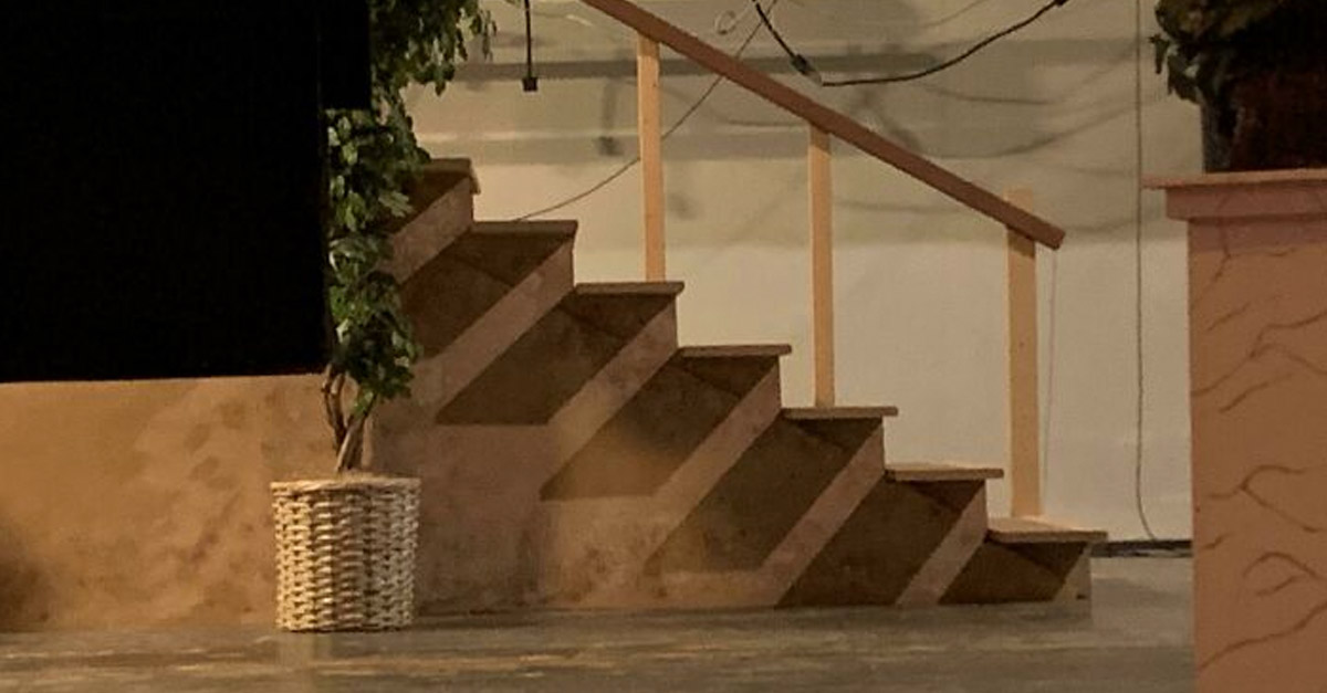 Stair Tip Shadows Creating More Stairs