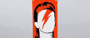 David Bowie Amazing Tea Towel