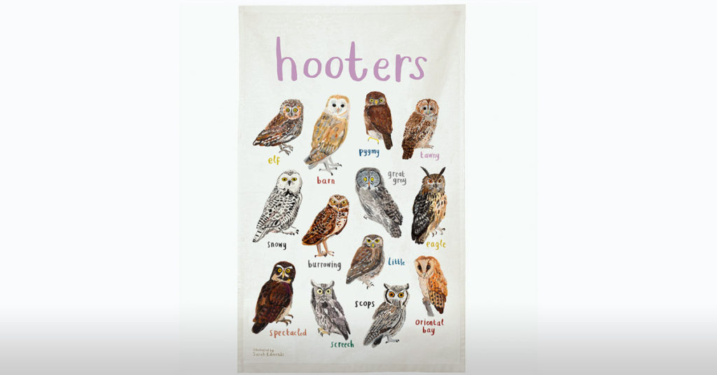 Hooters Amazing Tea Towel