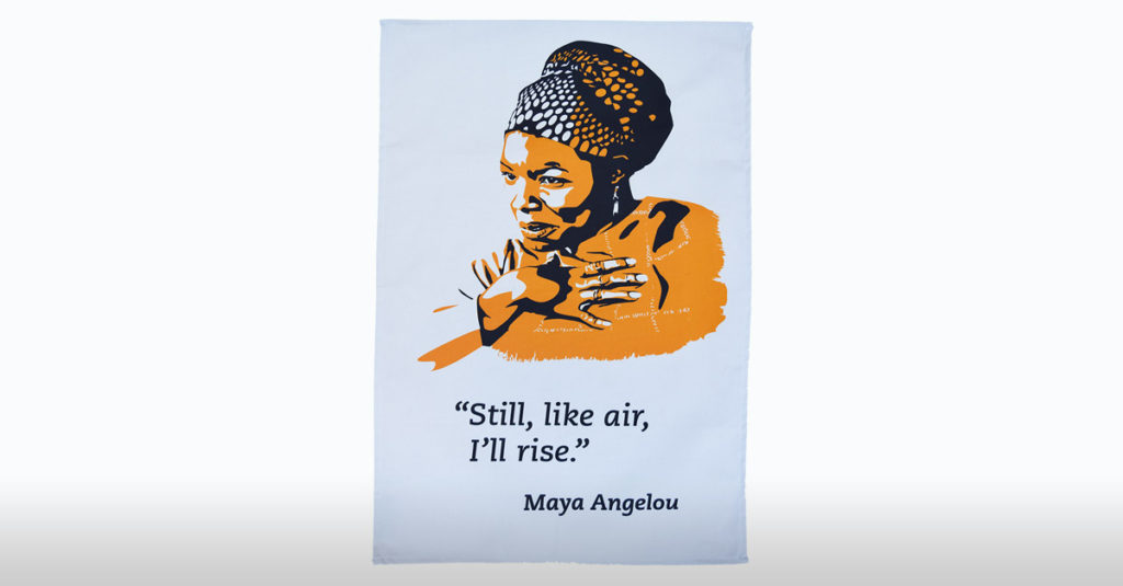 Maya Angelou Amazing Tea Towel