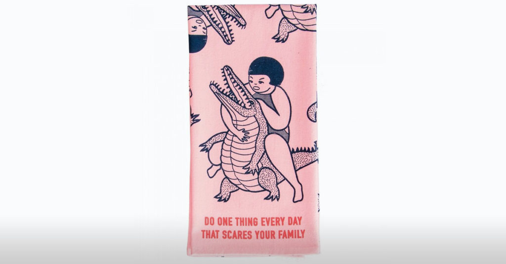 Scared Amazing Tea Towel