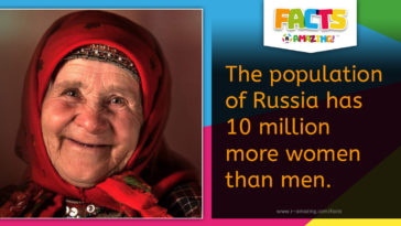 More Russian Women Than Men Fact
