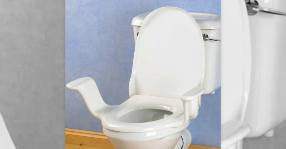 Arm Rest Toilet Seat