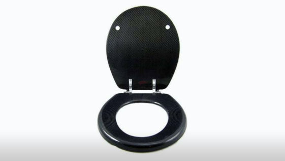 Carbon Fibre Toilet Seat