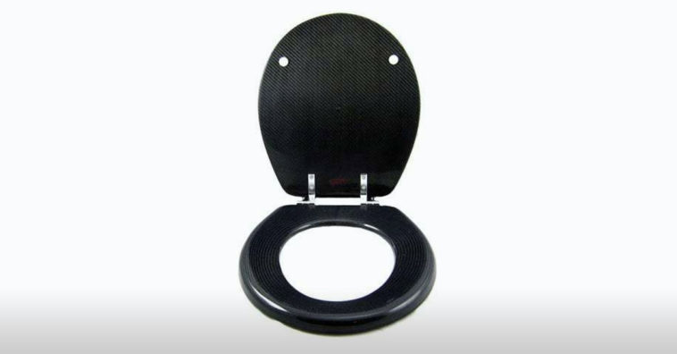 Carbon Fibre Toilet Seat