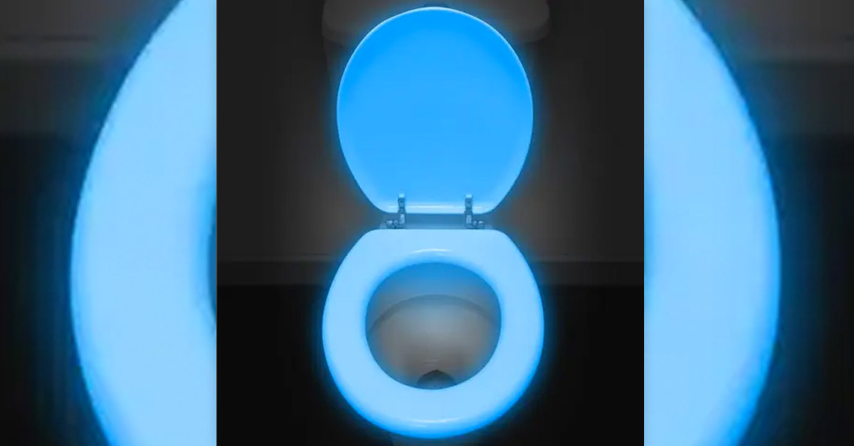 Glowing Toilet Seat