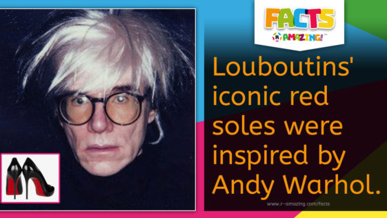 Red Soles Inspired by Andy Warhol Fact