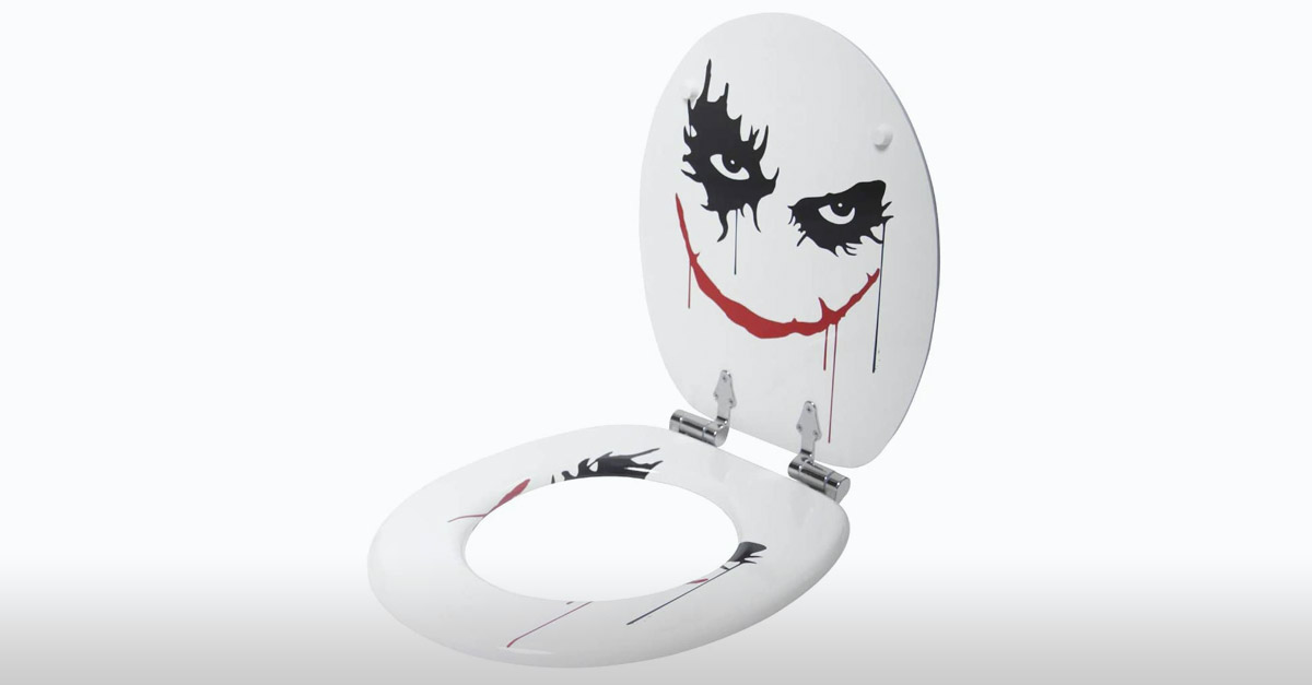 Joker Toilet Seat