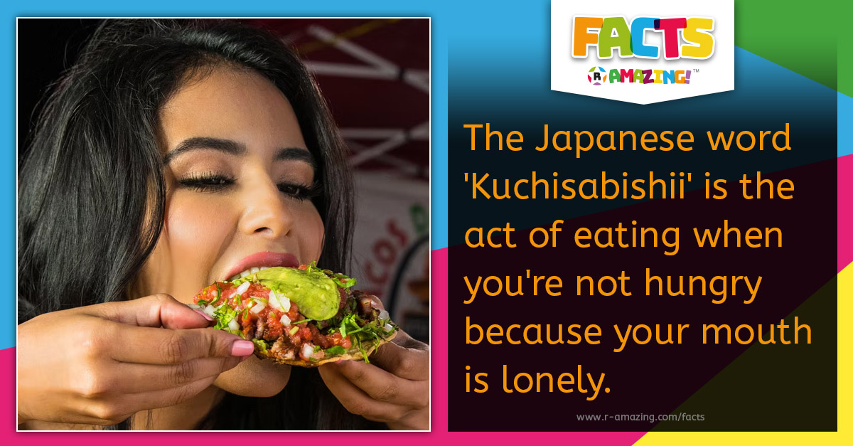 R Amazing! Facts - Japanese Word for Lonely Mouth