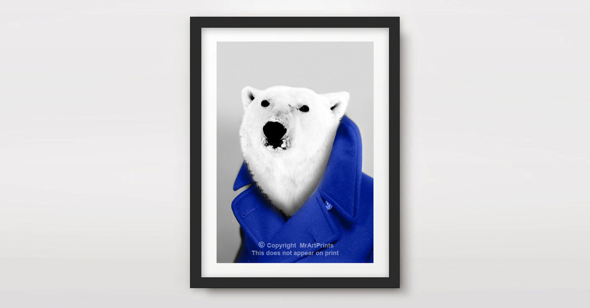 Amazing Polar Bear Products - Fashion Poster