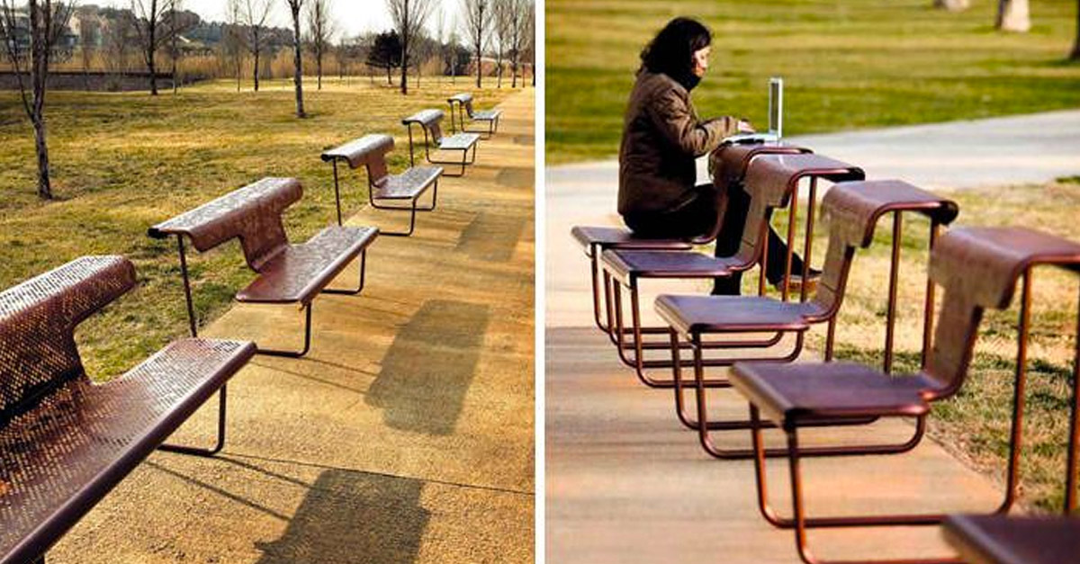 Amazing Urban Designs - Bench and Desk