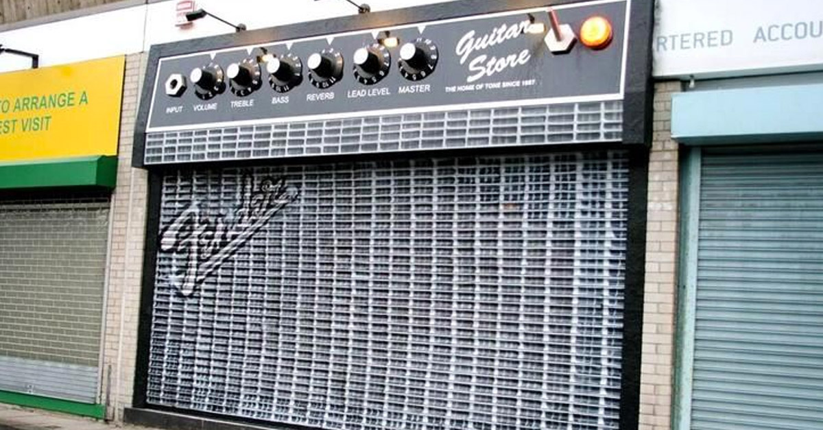 Amazing Urban Designs - Guitar Store