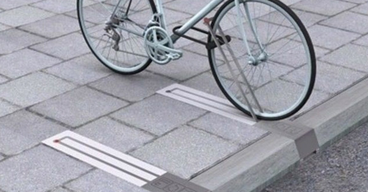 Amazing Urban Designs - Space Saving Bike Rack