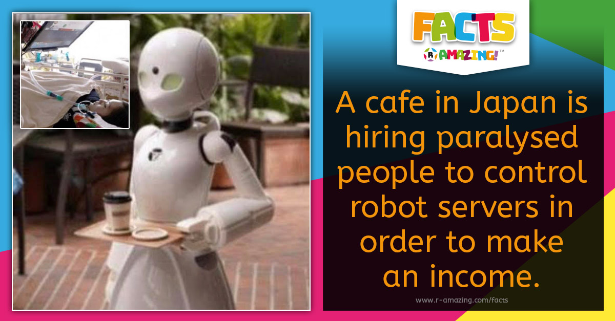 R Amazing! Facts - Paralysed Waiters