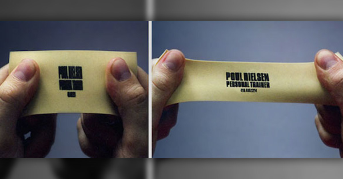 Amazing Business Card - Personal Trainer
