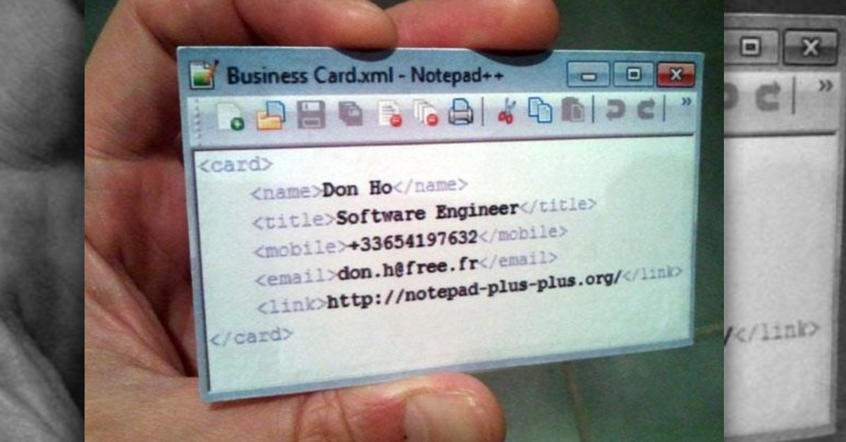 Amazing Business Card - Programmer