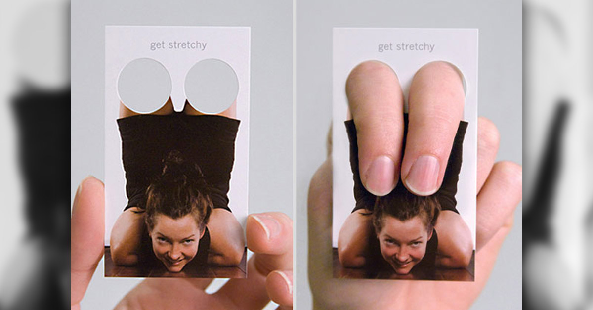 Amazing Business Card - Yoga Move