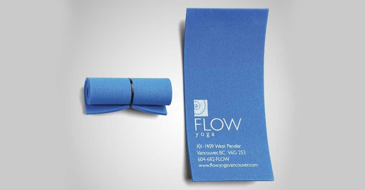 Amazing Business Card - Yoga Mat