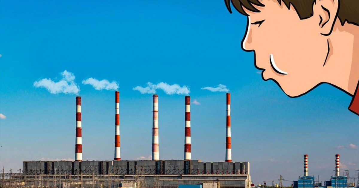 Illustrated Things - Power Station and Candles