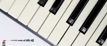 Weird uses of WD-40 - Unsticks piano keys.