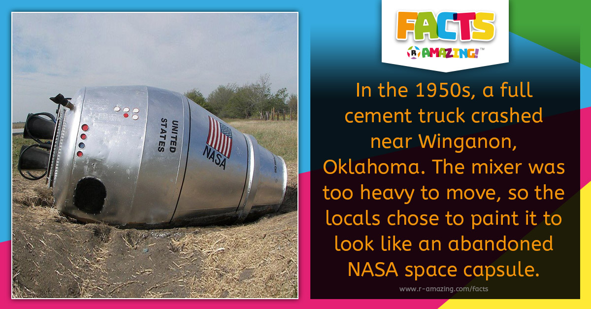 R Amazing! Facts - Cement Space Capsule