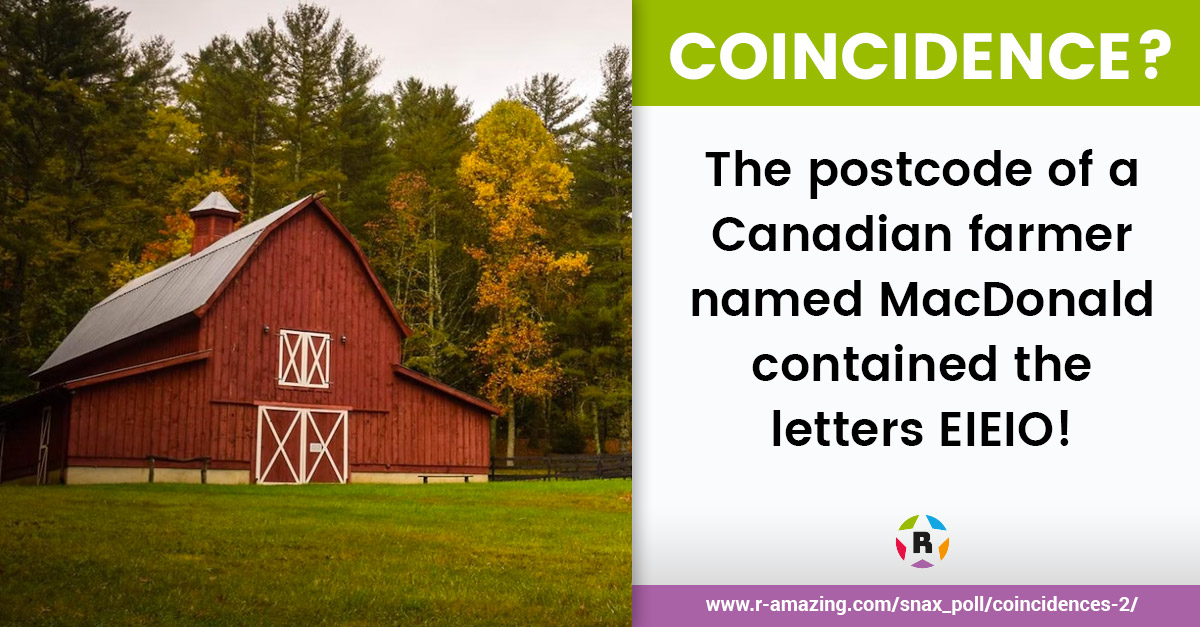 Had a Farm Coincidence